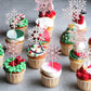 36 Pcs Snowflake Cupcake Toppers Glitter Winter Frozen Theme Cupcake Picks Little Snowflake Cake Decorations For Winter Wonderla