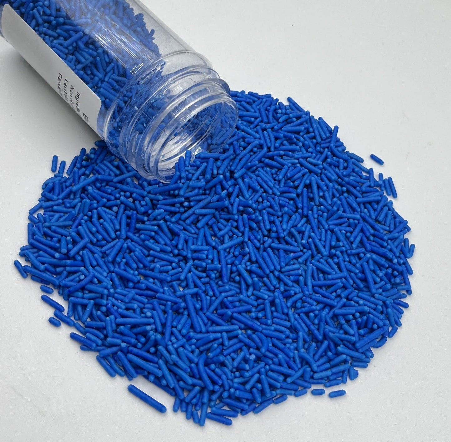 Sentovac Edible Blue Jimmies Sprinkles For Cake Decorating Baking | Cupcake Cookie And Ice Cream Toppers Cake Decorations| Celeb