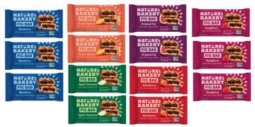 Whole Wheat Fig Bars, Variety Pack - Ultimate Healthy Stone Ground Whole Wheat Fig Bar (14 Count) Variety Pack Sampler, All Natu