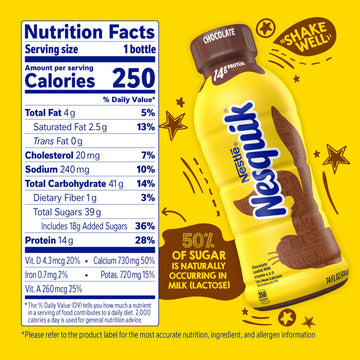 Nesquik Chocolate Lowfat Milk, Ready to Drink
