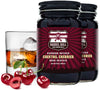 Barrel Roll Bar Essentials Mixed Flavor Cherries - Top-Grade Flavor Blend-Infused Dark Cherries For Mixed Flavors  Beverage-Style Drinks  Cheese Plates  Ice Cream Toppings - Slow-Cooked  Usa-Made Garnish - 2 X 16 Ounces