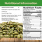Sincerely Nuts Dried Edamame (Roasted, Salted) - (1 LB) Vegan, Kosher & Gluten-Free Food - Plant-Based Protein - Add to Granola,