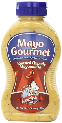 Woebers Mayonnaise Roasted Chipotle 11 Ounce