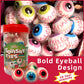 Apexy Sour Eyeball Gummies - With Fruity Liquid Center Eyeball Candy For Halloween, Birthday, Trick Or Treat, Party Candy - Jell