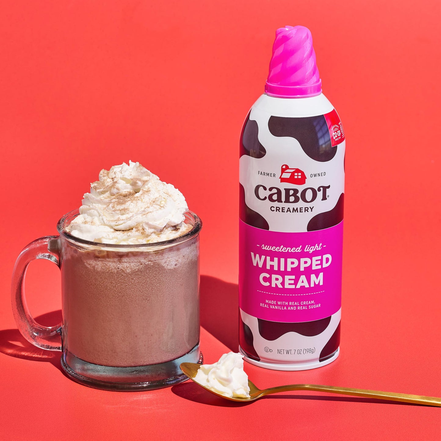 Cabot Whipped Cream Real, 7 oz
