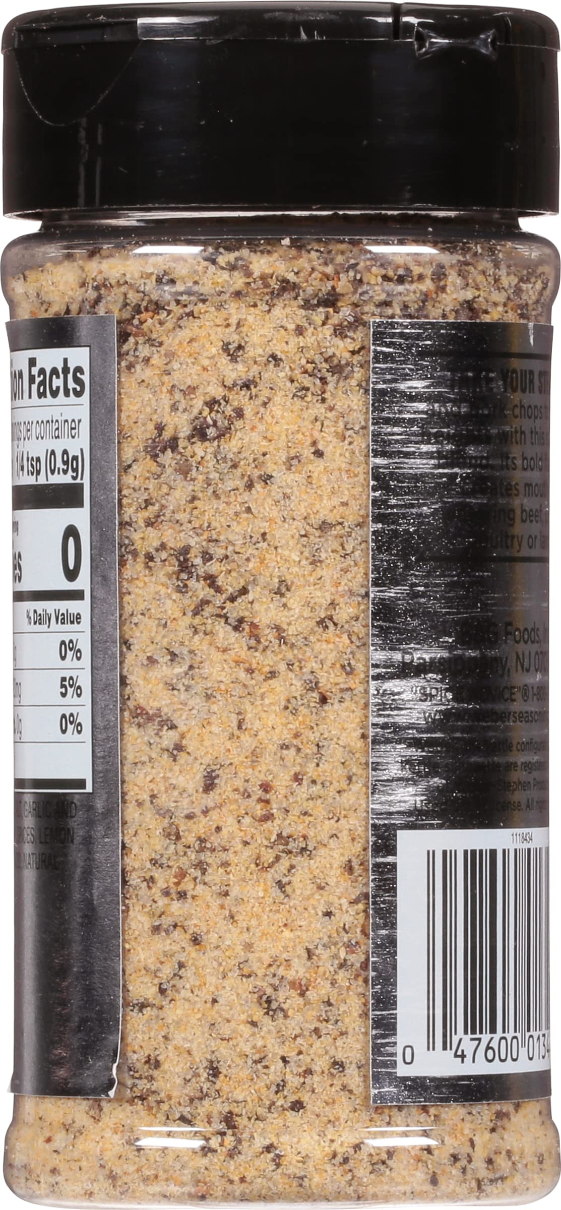 Weber Steak 'N Chop Seasoning, 6 Ounce Shaker (Pack Of 2)