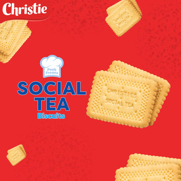 Christie Peek Freans Social Tea Cookies, 350G/12.3 Oz {Imported From Canada}