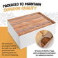 Rooted In Rare Waffle Cone Chips - Round Crispy Waffle Cookies - 9 lbs Bulk Pack - Brown
