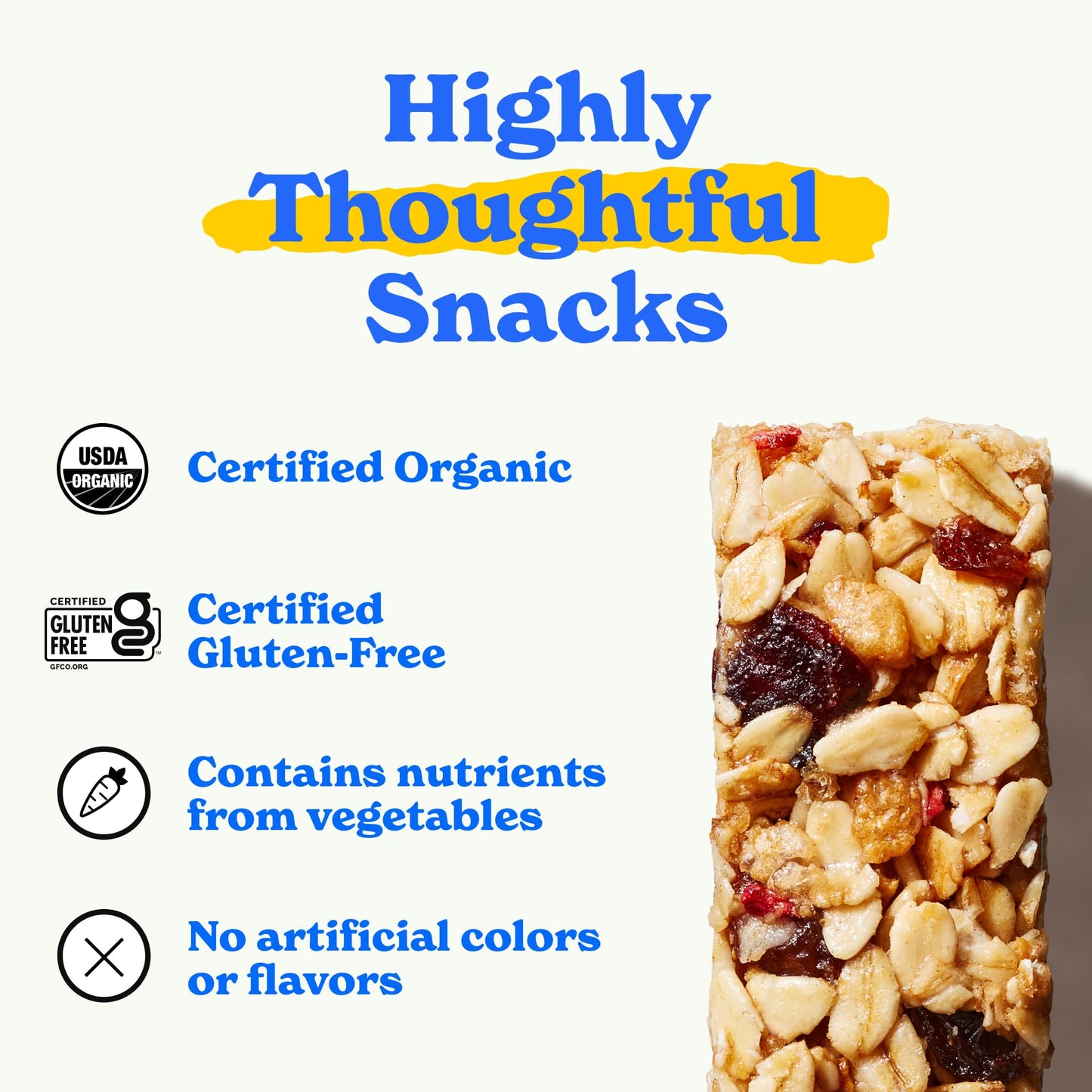 MadeGood Granola Mixed Berry Bars, 6ct, 5.09 oz.