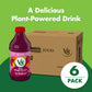 V8 Beet Ginger Lemon 100% Vegetable Juice, Naturally Flavored Vegetable Juice From Concentrate, 46 FL OZ Bottle (Pack of 6)