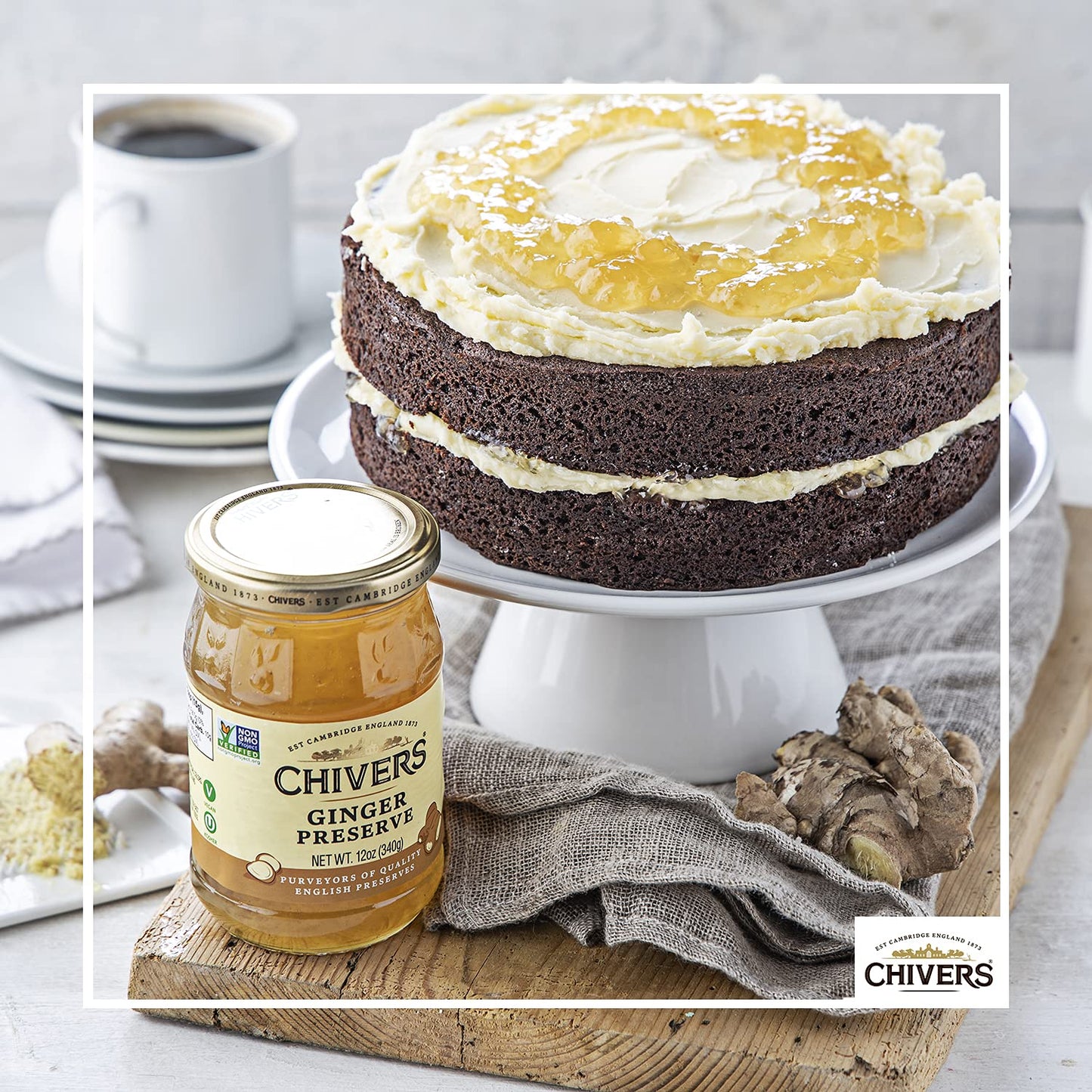 Chivers UK Ginger Preserve 340g (12oz)