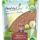 Food to Live Organic Buckwheat Kasha (Grechka, Toasted Whole Groats, Non-GMO, Kosher, Sirtfood, Bulk) by Food to Live - 4 Pounds