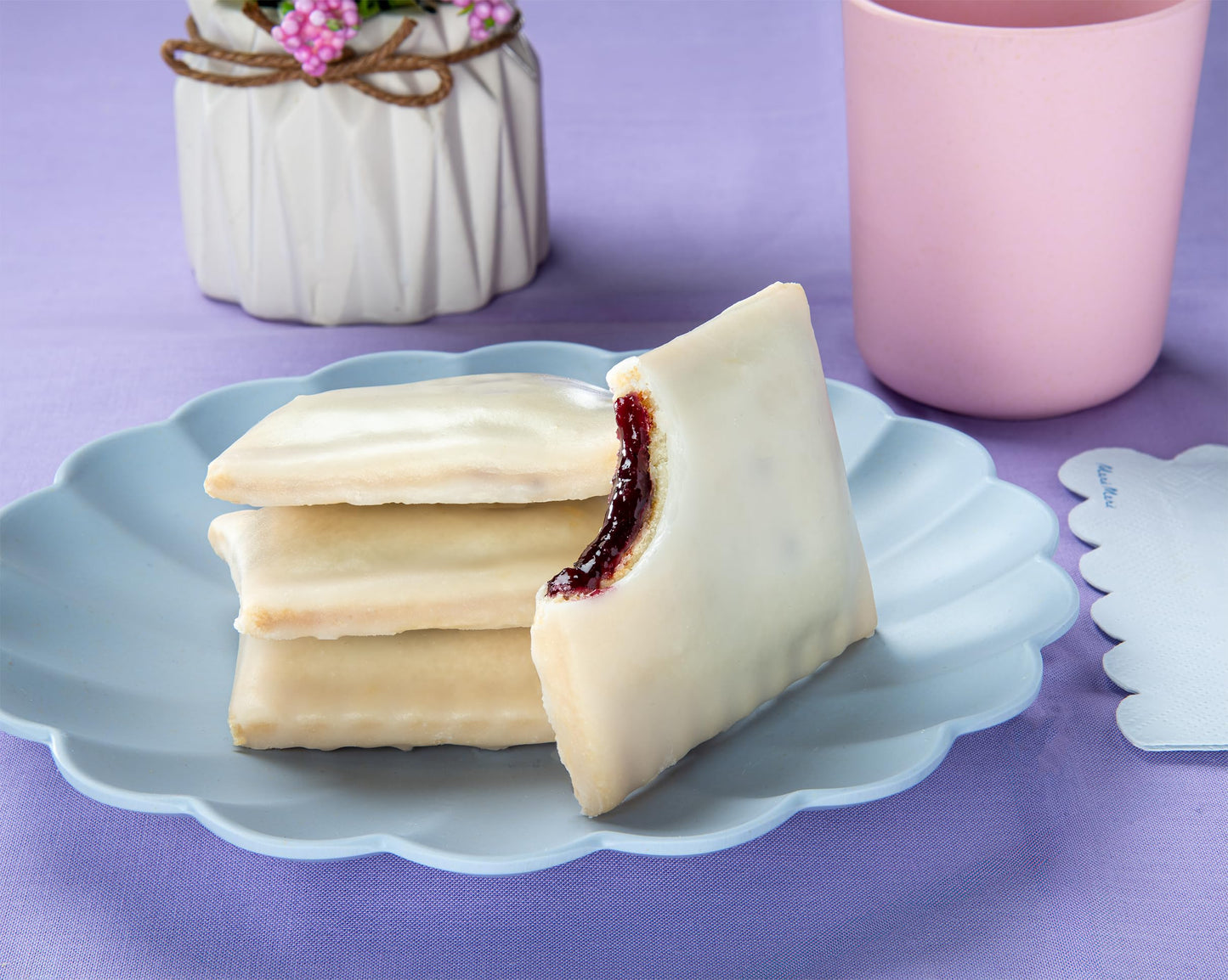 Katz Gluten Free Blueberry Mini Pies | Dairy Free, Nut Free, Soy Free, Gluten Free | Kosher (1 Pack Of 4 Mini Pies, 5.5 Ounce)