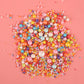 Kasvan Mixed Pearl Sugar Sprinkles - Edible Candy Pearls 130G/4.58 Oz, Mix Size, Baking Cake Decorations, Ice Cream Toppings And