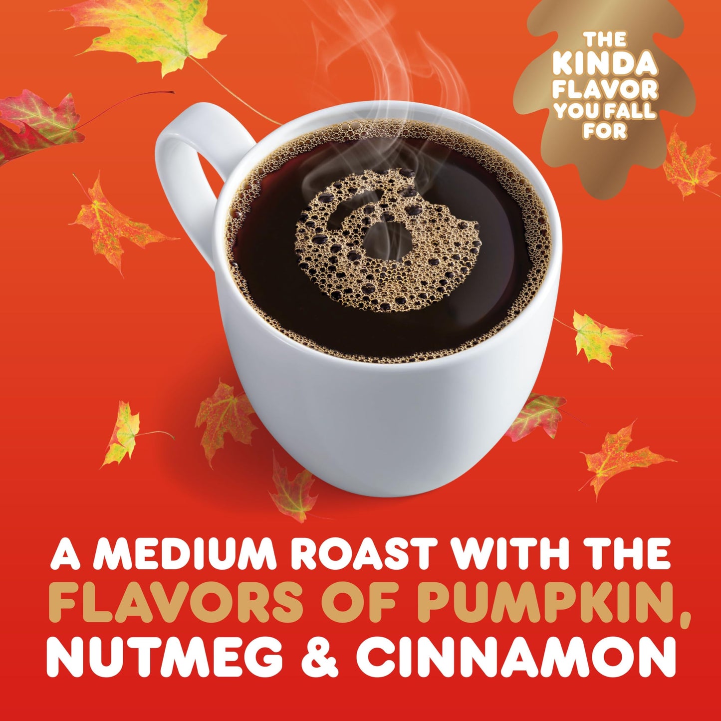 Dunkin Pumpkin Spice Coffee, Limited Edition Fall Coffee, K Cup Pods , 10 Count Boxes (Pack Of 6)