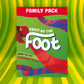 Fruit by the Foot Fruit Flavored Snacks, Berry & Strawberry Tie-Dye, Family Pack, 18 Rolls, 13.5 oz