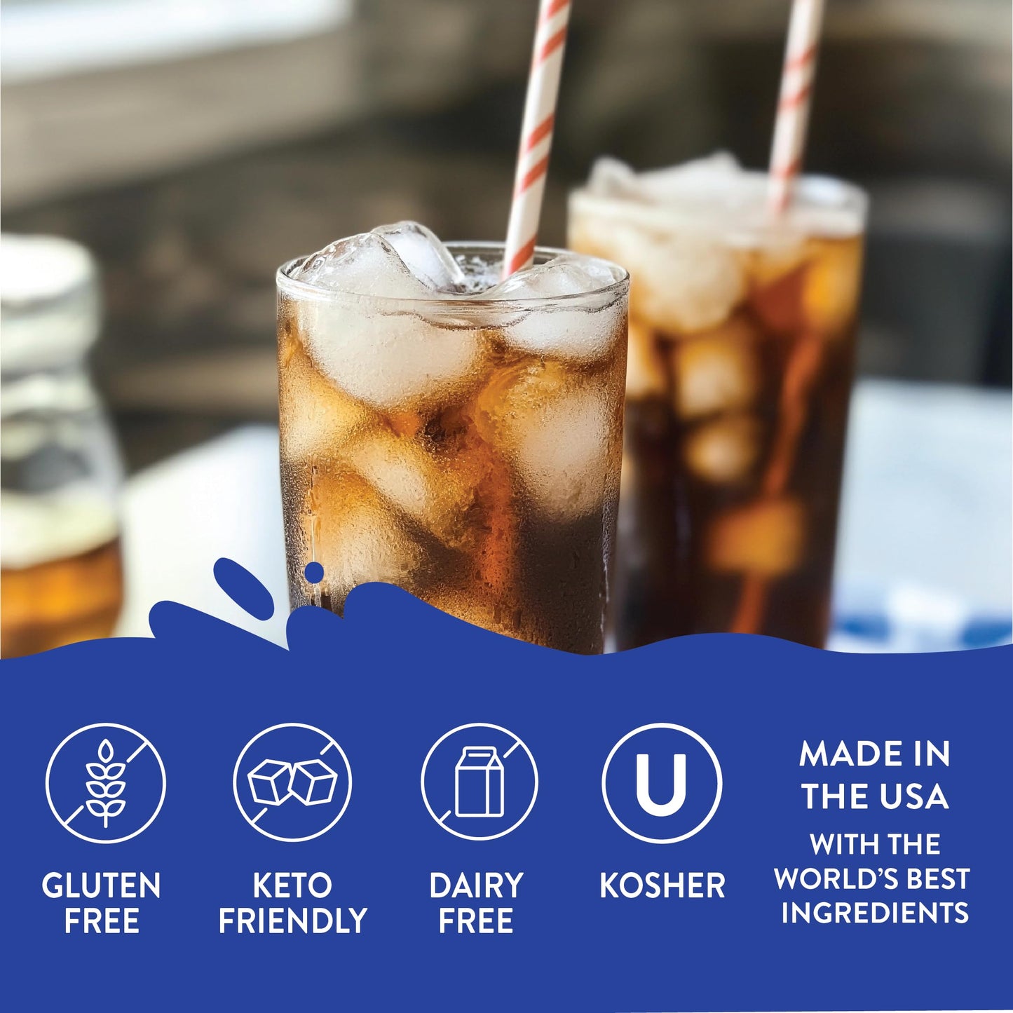 Jordans Skinny Mixes Sugar Free Syrup, Root malt-inspired Float, Zero Calorie Drink Mix, 25.4 Fl Oz, Keto Friendly, 1 Pack