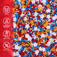 Patriotic Sprinkles For Cake Decorating, Food Grade Red White And Blue Star Sprinkles For Cupcakes Cakes Ice Cream Desserts Cook