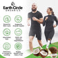 Earth Circle Organics Refined Coconut Oil - Ultra Premium Steam Refined, Keto & Paleo Friendly, Zero Coconut Taste Or Smell - Fo