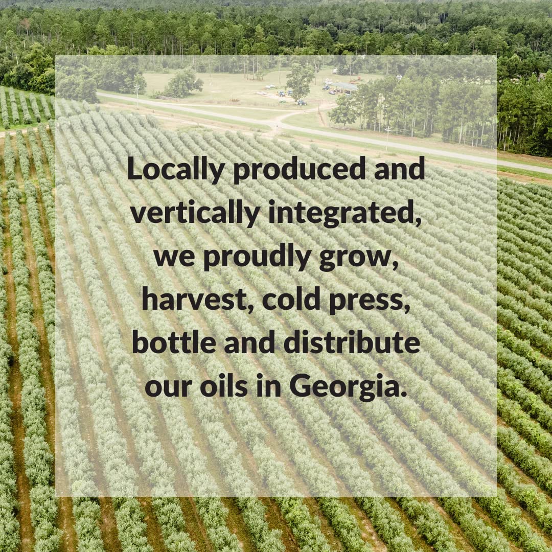 Fresh Press Farms Cold Pressed Mild Extra Virgin Olive Oil, 16.4 Fl Oz (Pack of 2), Georgia Grown, 100% American Made, Unrefined