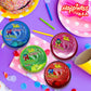 Happiness USA YoYo FIlled with Strawberry Hard Candy Pack of 12 | Novelty Toy & Individually Wrapped Candy Variety Pack | No Art
