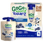 GoGo squeeZ YogurtZ Blueberry Kids Snacks, 3 oz (Pack of 4), Gluten Free, Nut Free, BPA Free