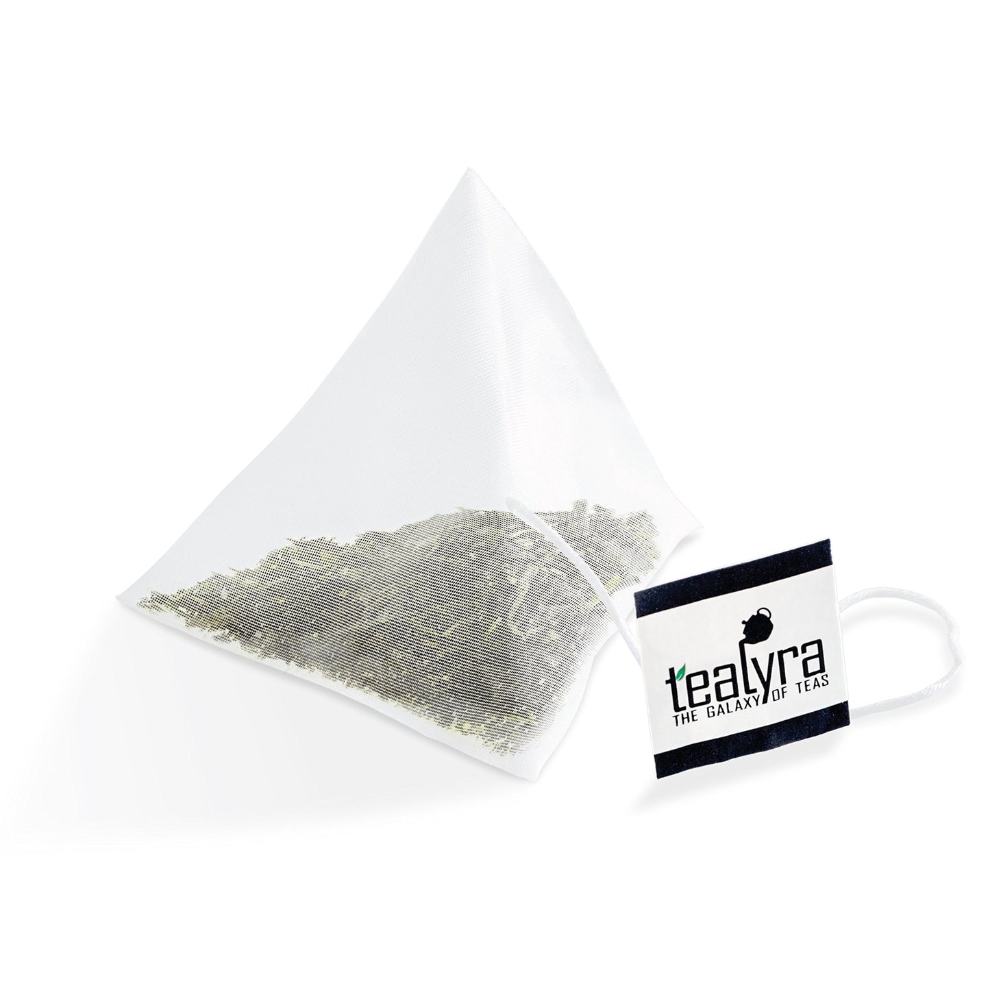 Tealyra - 25 Bags - Gyokuro Kokyu Premium - Japanese Green Loose Leaf Tea - Pyramids Style Sachets - Good Priced For High Grade