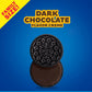 OREO Dark Chocolate Crme Chocolate Sandwich Cookies, Family Size, 17 oz