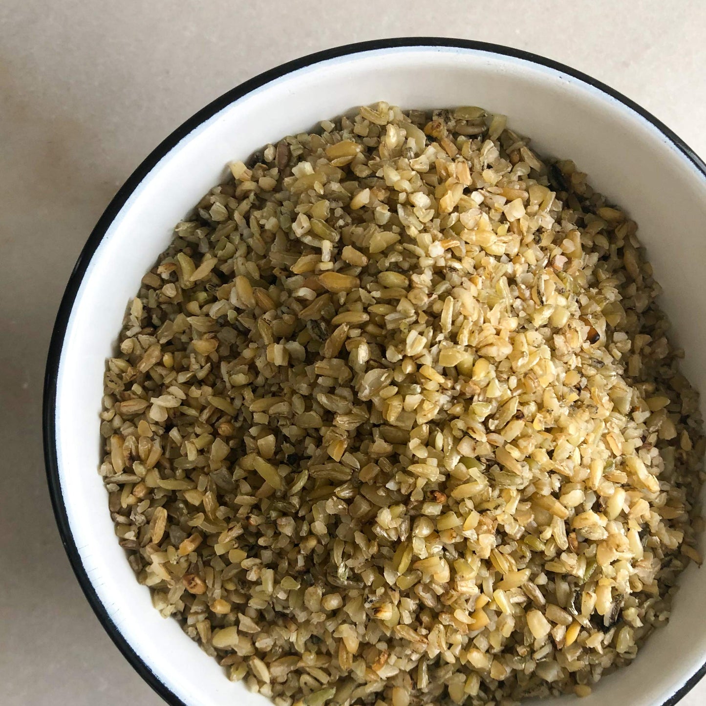 Ziyad Fine Roasted Green Wheat Freekeh, Frikeh, Farik Made From Green Duram Wheat, 16 Oz