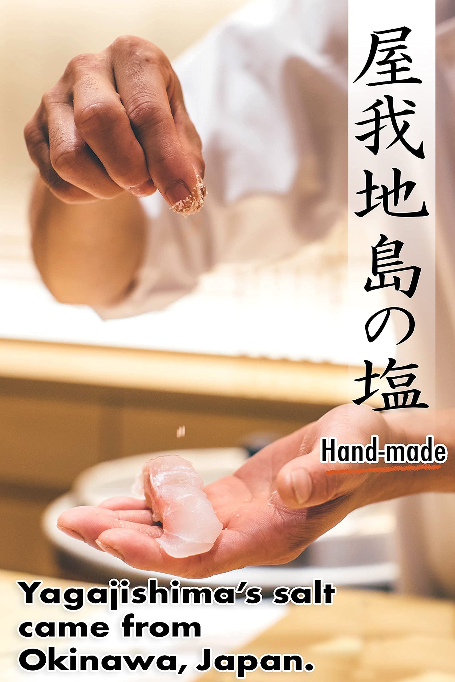 Sea Salt 100% Natural -Handmade From Japanese Okinawa'S Sea Water 100% With 400 Years Traditional Method- 250G(8.8Oz)