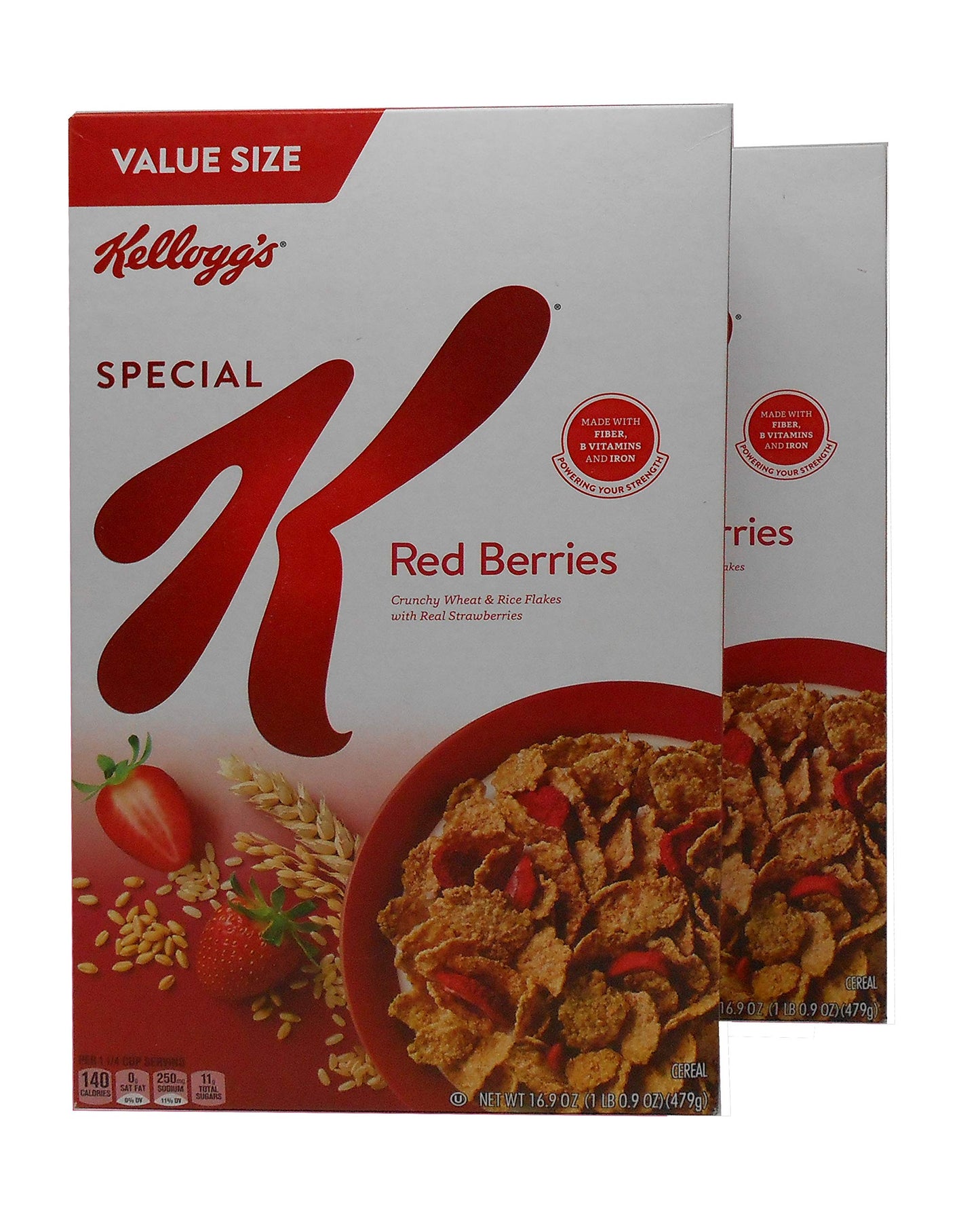 Special K Kelloggs Cereal, Red Berries, 16.90 Ounce (Pack of 2)2