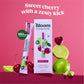 Bloom Nutrition Energy Drink Powder Packets  Sugar Free Energy Drink Mix with L-Theanine  B Vitamins & Natural Caffeine  On the Go Powder Sticks for Natural Energy  10 Calories (10 Pouches (Pack of 1)  Cherry Lime)