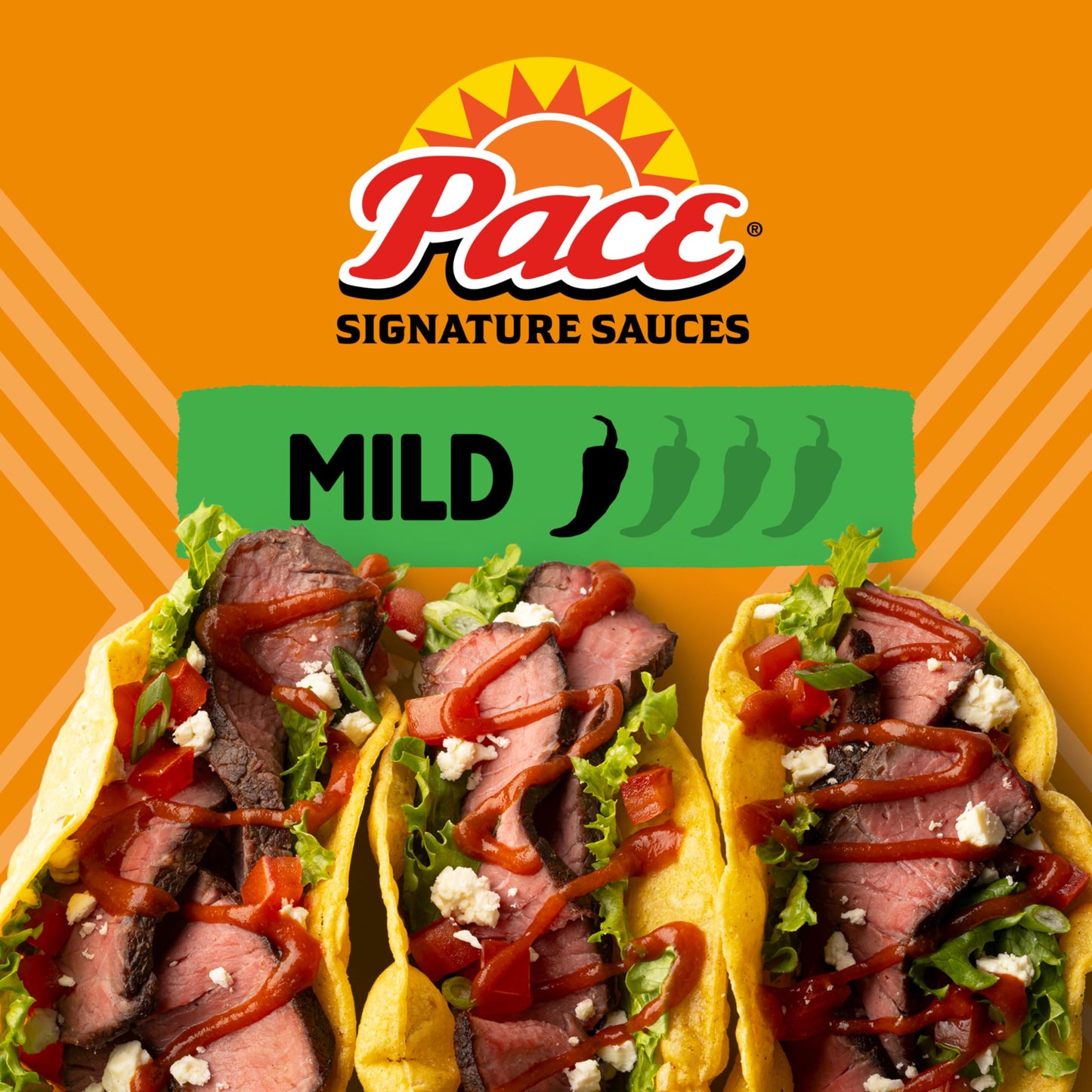 Pace Classic Taco Signature Sauce, 10.8 Oz (8 Pack)