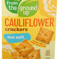 FROM THE GROUND UP Cauliflower Crackers Sea Salt, 4 Ounce, Pack of 1