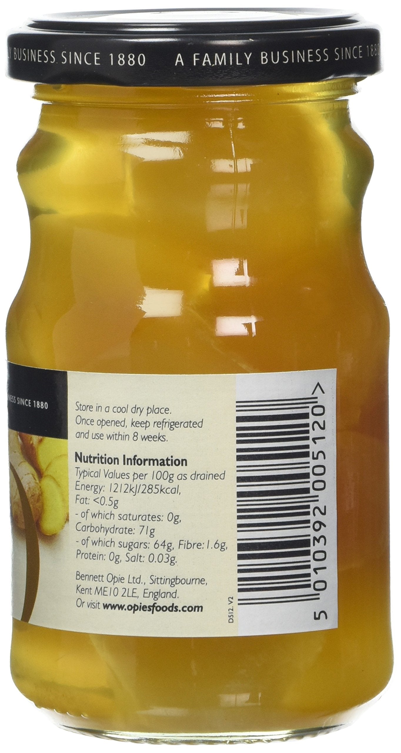 Opies Chinese Stem Ginger 280G