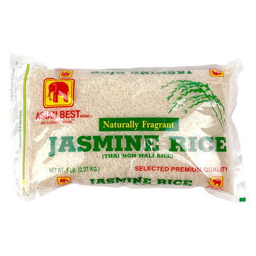 Asian Best Premium Select Authentic Jasmine Rice, 5 Pound Bag
