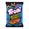 Trolli Sour Brite Crawlers, Candy, Cherry-Lemon, Strawberry-Grape & Orange-Lime, Sweet And Sour, Gummy Worms, 7.2 Oz