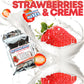 EZ-SQUEEZE Strawberries & Creme Jello Shot Mix - Gluten-Free Gelatin Powder - 6.78 oz - Easy to Make Jello Shots