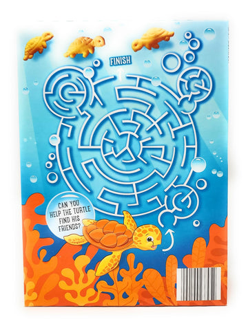 Turtle Baked Cheddar Snack Crackers, Baked with Real Cheese 19 oz/538 g (Pack of 1)