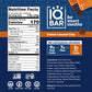 IQBAR x Chef Thomas Keller - Brain and Body Plant Protein Bars - Salted Caramel Chip - 12-Count, Low Carb, High Fiber, Gluten Fr