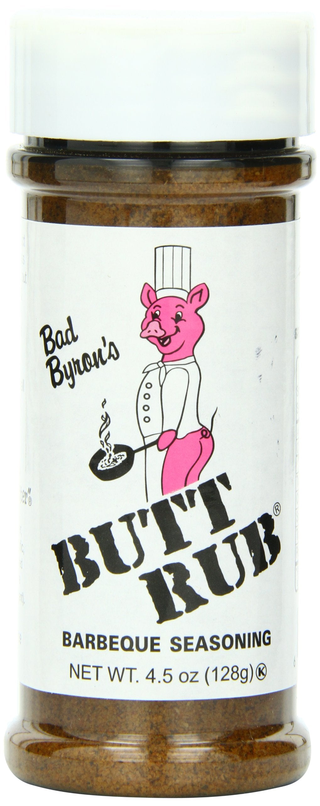 Butt Rub Bad Byron’s Butt Rub Barbeque Seasoning – All-Purpose Dry Rub for Meat & Vegetables, 4.5 oz Shaker