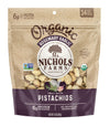 Nichols Farms Organic Inshell California Pistachios  Healthy Protein Snack  Rosemary Garlic  14Oz
