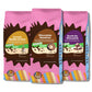 Crazy Cups Decaf Flavored Ground Coffee Variety Pack, 10 oz Bags, Includes Chocolate Hazelnut, French Vanilla, Death by Chocolate