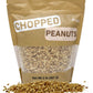 Chopped Peanuts Topping Roasted Peanuts, No Salt Unsalted, Chopped Nuts for Ice Cream, Dessert Toppings 2 Pounds Resealable Bag