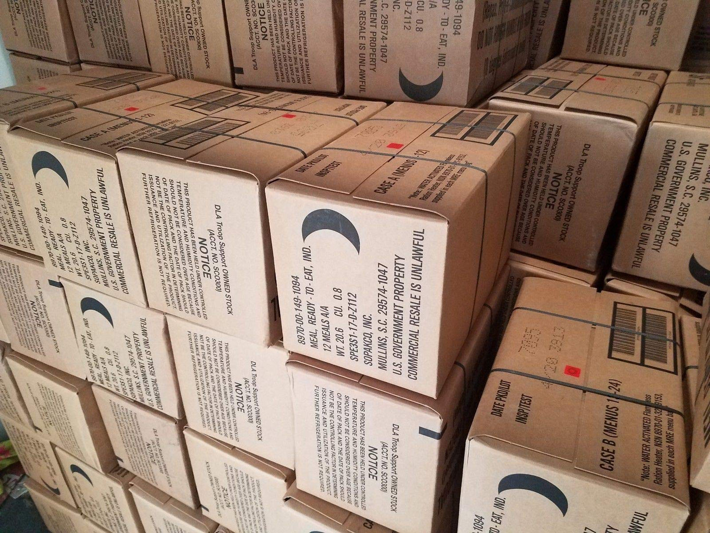 Military Mres Box A And Box B Nsp/Test Date 03/2021