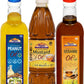 Rani Premium Oils Combo Set of 3 - Peanut Oil, Mustard Oil, Sesame Oil 16.9 Ounce (500ml) ~ Cold Pressed | 100% Natural | Kosher
