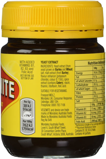 Vegemite Yeast Extract 220G (Pack Of 2)
