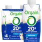 Orgain Clean Protein Shake  Grass Fed Dairy  Vanilla Bean - 20g Whey High Protein  Kosher  Ready to Drink  Low Net Carbs  Gluten Free  No Soy Ingredients  11 Fl Oz (Pack of 4)