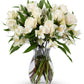 Benchmark Bouquets | Elegance Roses Bouquet, Prime Delivery, Free Vase, Farm Direct Fresh Flowers, Gift For Anniversary, Birthda
