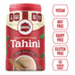 Barons Pure Tahini Sesame Paste | Rich Creamy Spread for Hummus, Dips, Sauces | 4 x 16 oz Jars | Kosher, Vegan, Keto friendly,